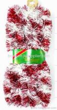 Plastic Christmas Tinsel Garland Decorations?