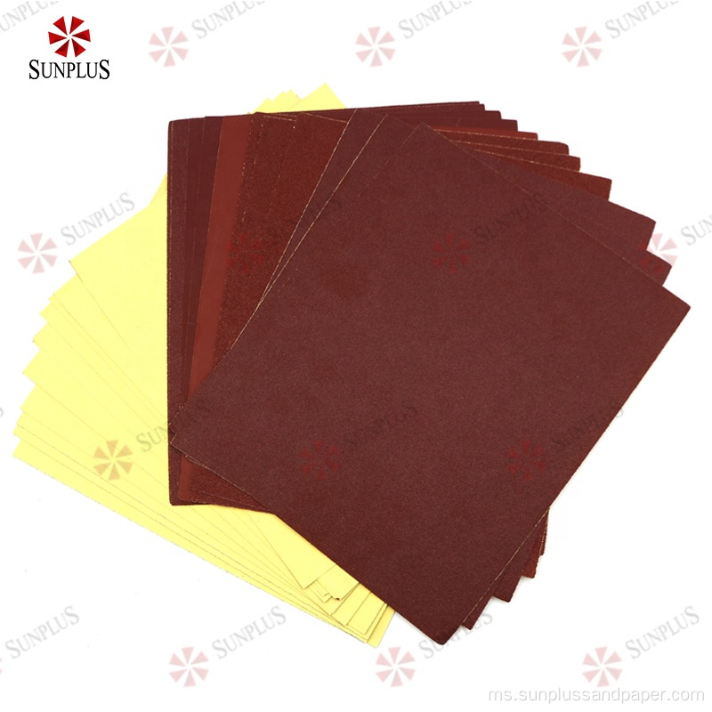 P60-2000 AUTO AUTO Aluminium Red Sastpaper Lembaran