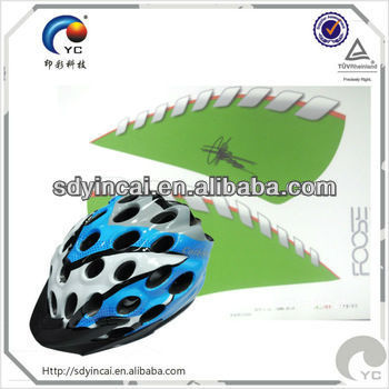 CMYK decal sticker papers helmet