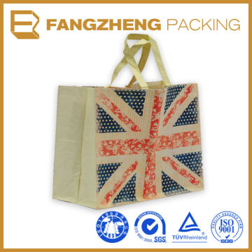Custom Printed Non Woven Faric Bag Shopping made