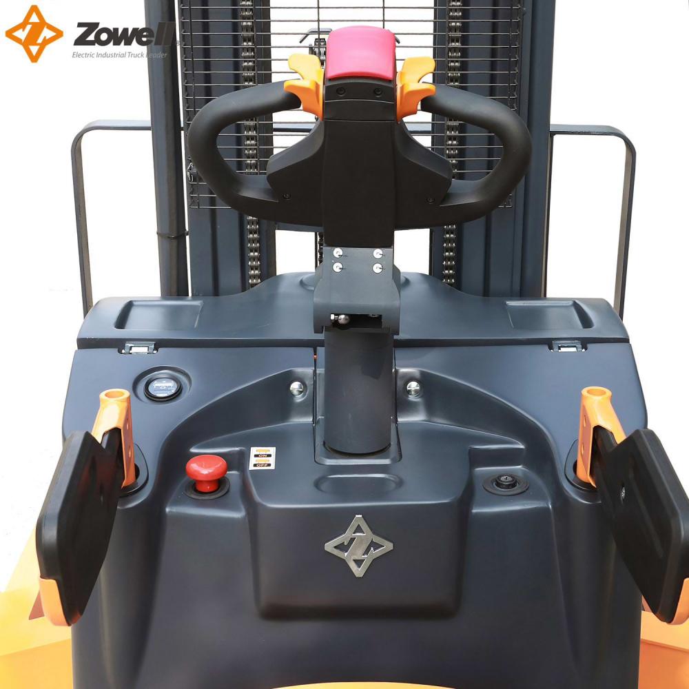 Zowell 1.5 Ton Electric Straddle Stacker Hot Sale