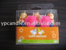 Mermaid & flower candle