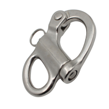 Wholesale Rigging Hardware 304/316 Stainless Steel Fixed Eye Snap Shackle