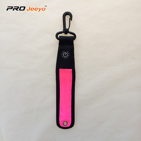 Reflective Led Light High Bright Pvc Flashlight Keyring Rk Lc001