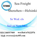 Shenzhen Port LCL Consolidation to Helsinki