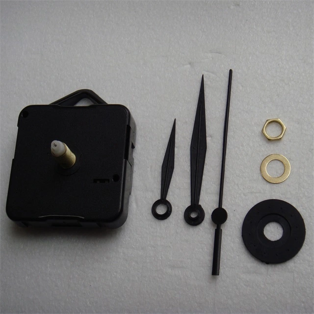 Hr23 54 mm Black Plastic Clock Hands for Wall Clock Pointers