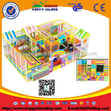 Colorful children indoor playground set