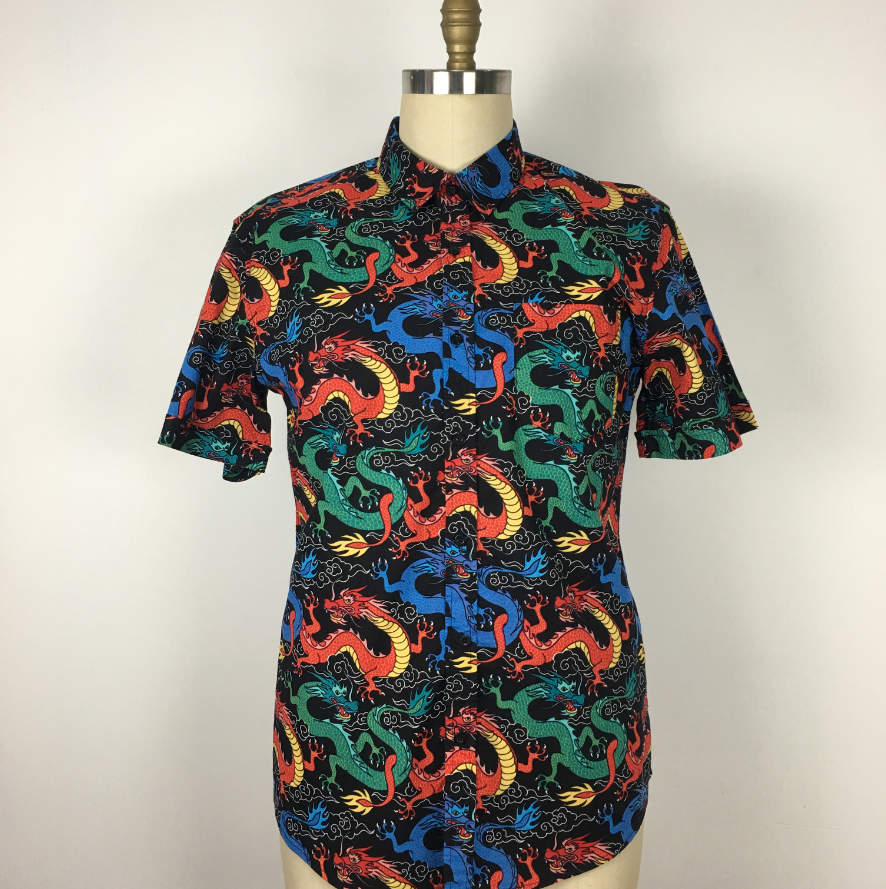 2023 Summer Casual Beach Floral Shirt