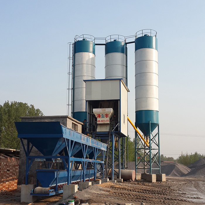 Popular construction machinery concrete batching plant