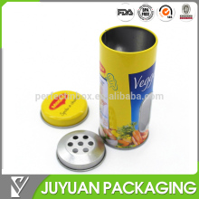 2015 new style spice shaker tin, spice tin packaging canister