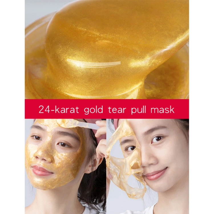 High Quality Anti Wrinkle Moisturizing Cleansing 24K Gold Peel off Facial Mask