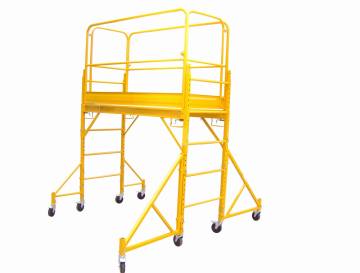 interior rolling scaffold
