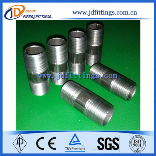 หัวนมดำ NPT ASTM A53 กระบอกเหล็ก