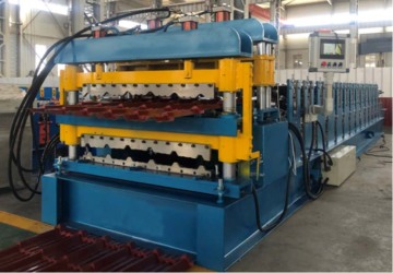 Cost Effective Metal Double Layer Aluminium Roofing Machine