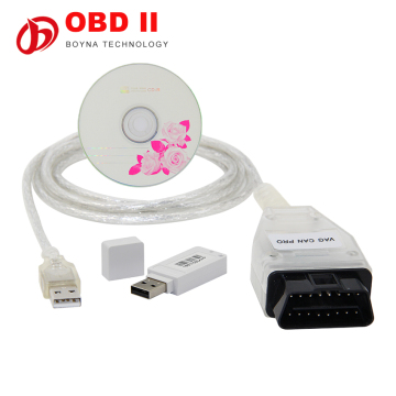 VAG PRO VCP Cable CAN BUS+UDS+K-line S.W Version 5.5.1and Encryption Dog