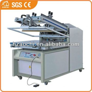 Economic type warning sign screen printing equipment with CE