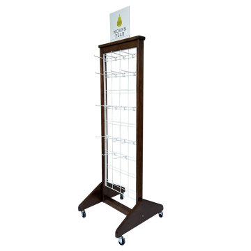 APEX Shop Rotating Sock Metal Display Stand