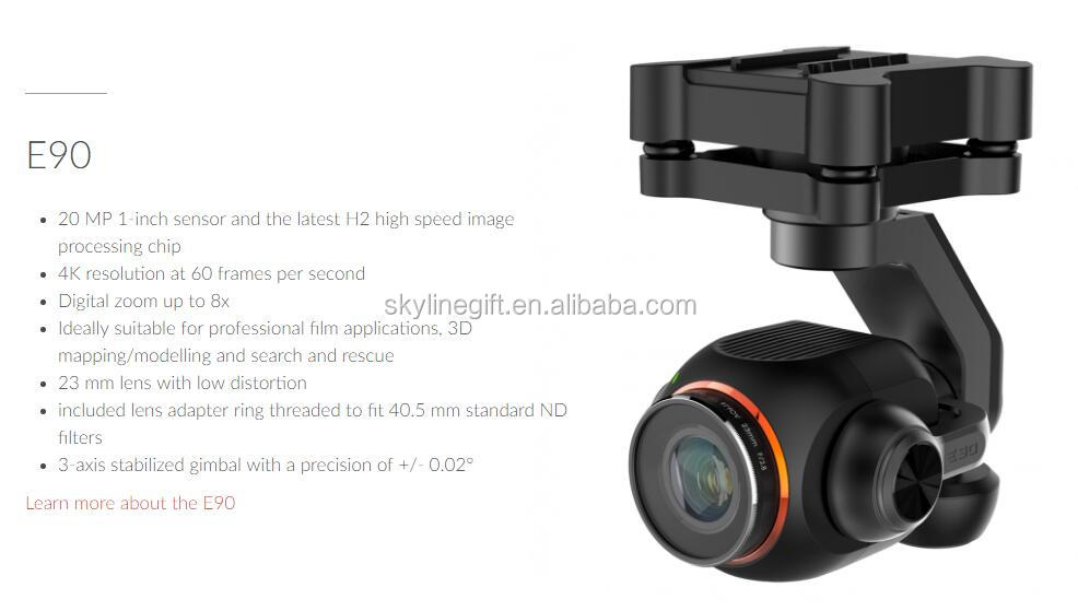 Yuneec Typhoon H520 Hexacopter UAV Thermal camera drone with E10T or E10TV dual thermal&RGB with hi-res FLIR sensor