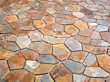 Rusty Crazy Paving natural slate
