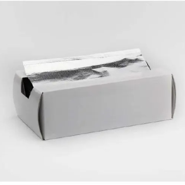 500pcs Papers foil sheets  Cut Embossed Household Foil Paper Inter folded  Pop Up Aluminium Foil Sheets
