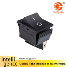 black boat shaped rocker switch