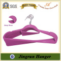 Top Supplier Zuverlässige Qualität Plastic Hanger Velvet Kleiderbügel