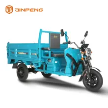 Jinpeng New Automatic Dump Electric Cargo Tricycle with Hydraulic Lift