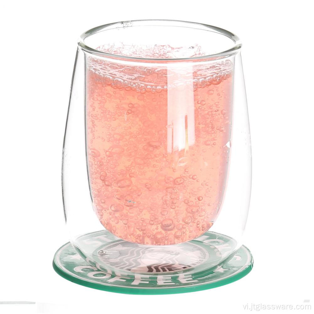 Kính và ly borosilicate đôi tường