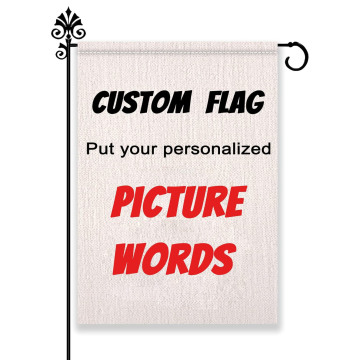 Custom Personalized Double Sided Garden Flags for Home Decor