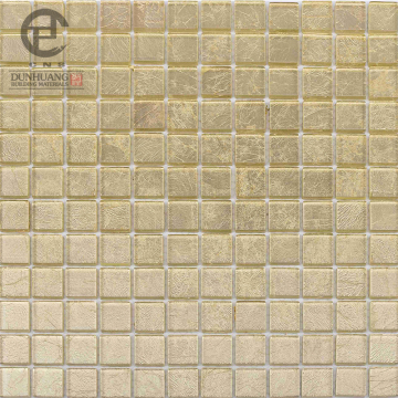 Fashion design golden crystal glass mosaic tile