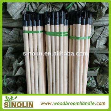 round wooden mop poles