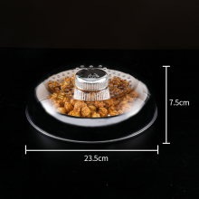 Plastic Lid With Rotatable Switch For Storage Food