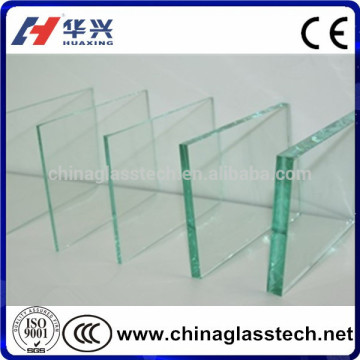 CE certificate construction grade float clear glass 6 mm thick