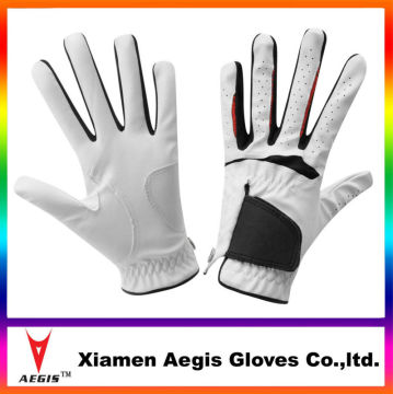 New product cabretta leather golf gloves/goat leather golf gloves