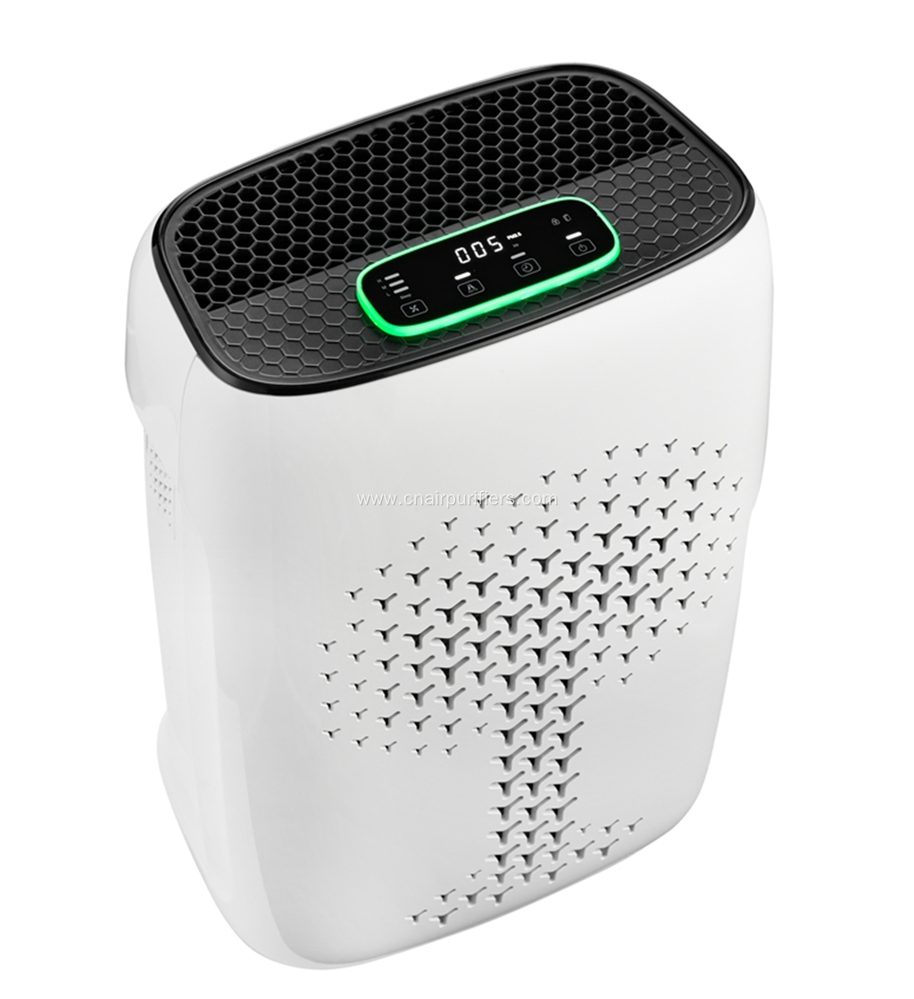 hepa air cleaner with dust sensor