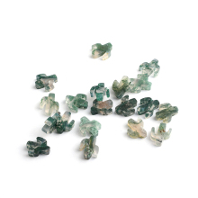 Top quality Green Moss agate loose Gemstone