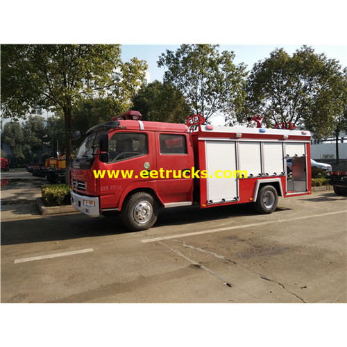 4 CBM 4x2 Personaliza camiones de lucha contra incendios
