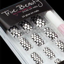 Unique Nail Art Tips/Metallic Nail Tips