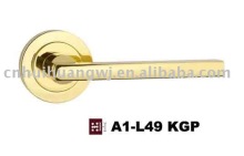 Zinc rosette door handle