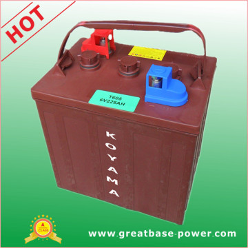 AGM Battery-Deep Cycle Dry Battery -T605-6V 200ah-for Golf Carts