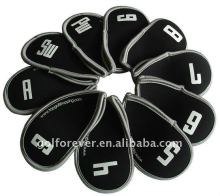 Neoprene golf iron cover