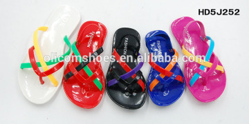 Summer Children Jelly Sandals,PVC Kids Plastic Jelly Sandal ,Baby Footwear