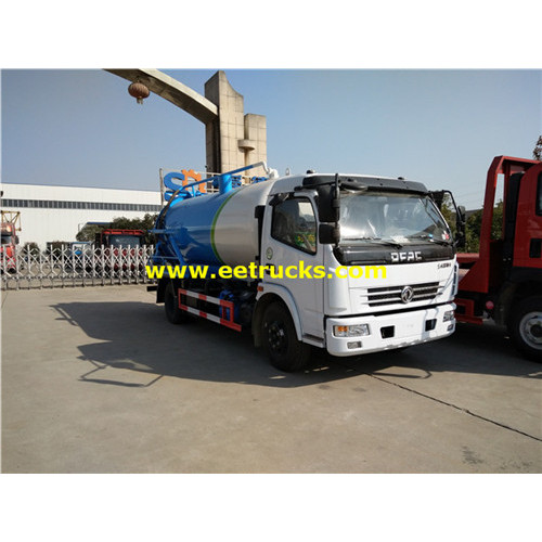 8cbm 4x2 Waste Vacuum Trucks