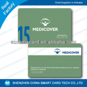 Plastic Hotel Door Card PVC security key card