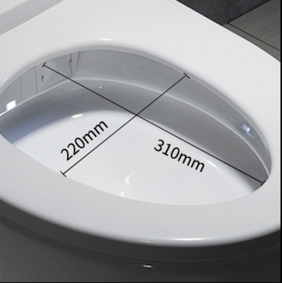 K81self-cleaning glaze smart wall mounted toilet WC
