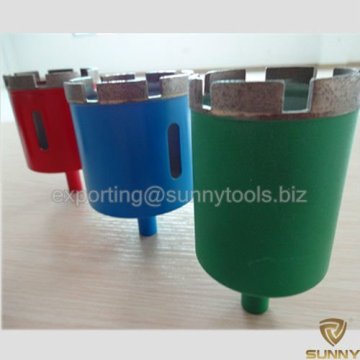 China Dry Concrete Diamond Core Drill Bits