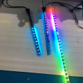 24-декабрялар RGB толук түс DMX512 3D түтүк