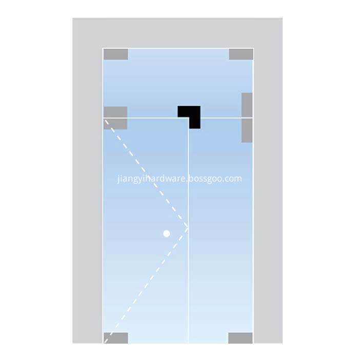 Fixed Tempered Glass Patch Fitting
