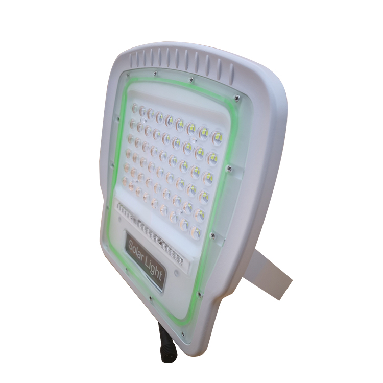 High brightness square led solar powered flood light