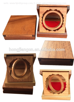 coin rotation wooden display box
